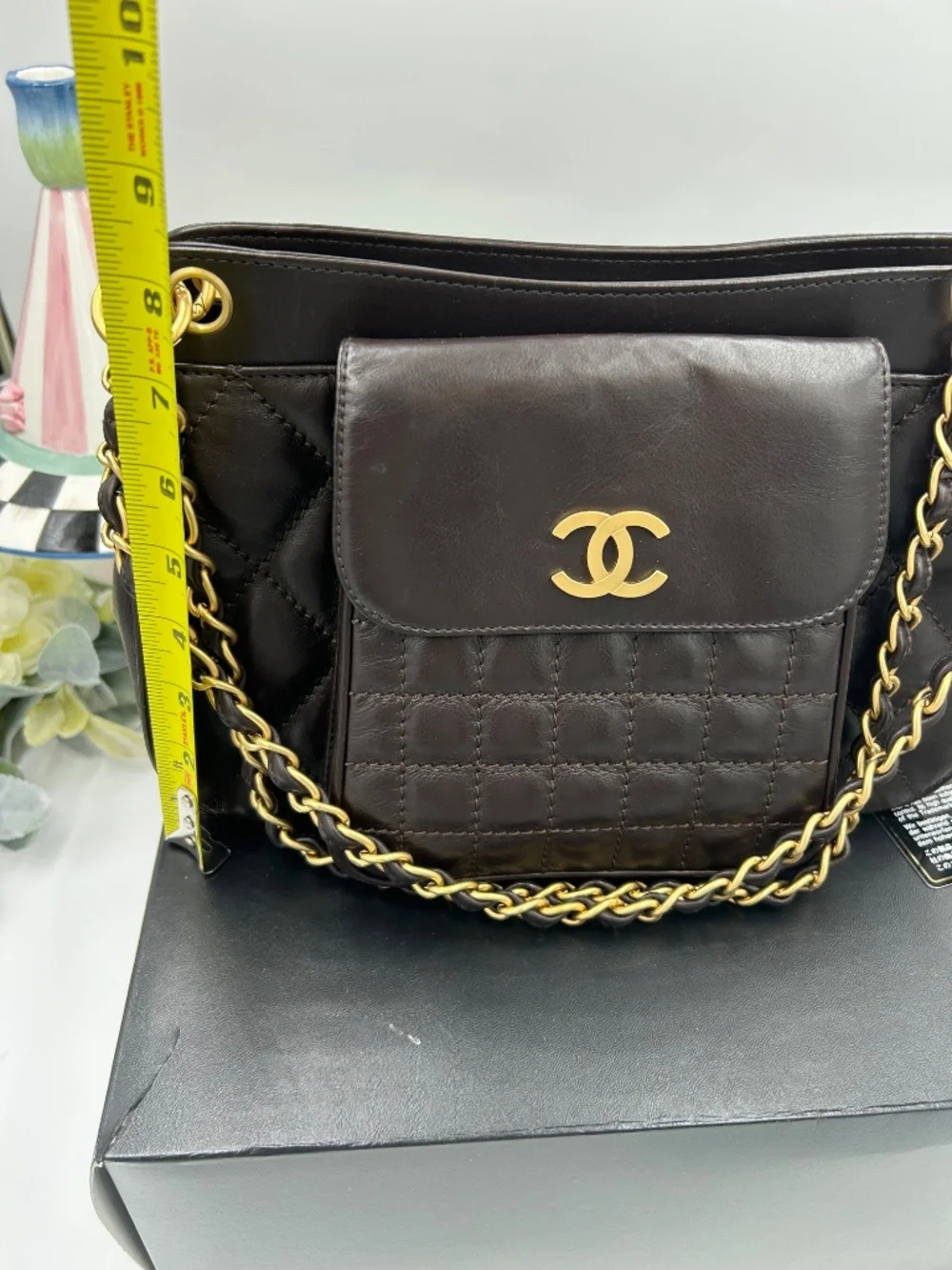 Chanel Cargo Pocket Quilted Shoulder Bag.